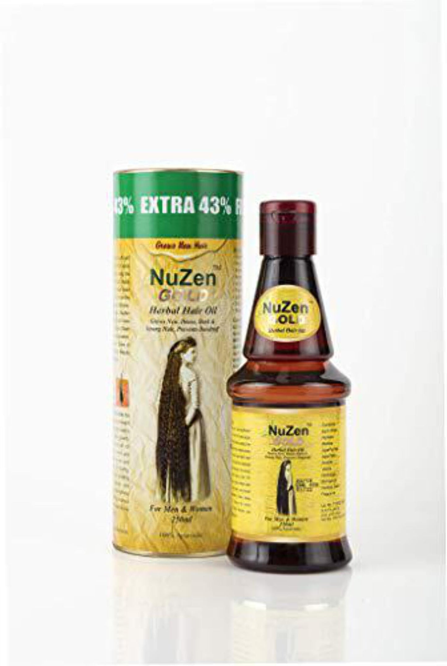 Nuzen Gold Herbal HairOil, 250ml
