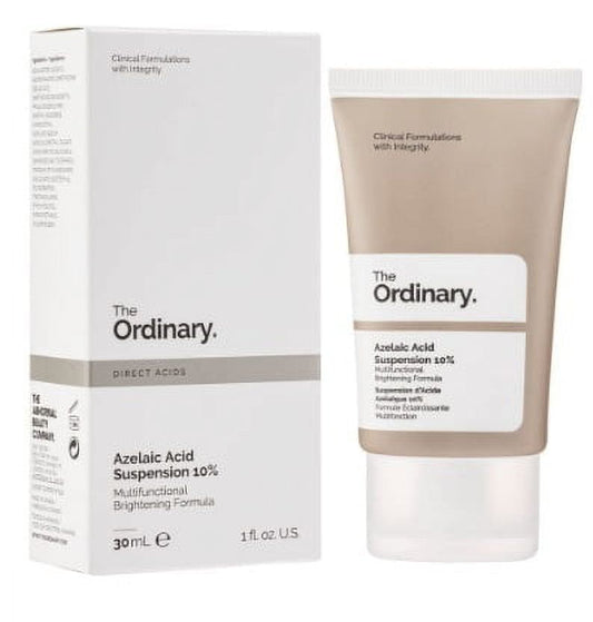 10% Azelaic Acid Suspension - Antioxidant Cream for Sensitive Skin, Lightweight, 1 Fl Oz