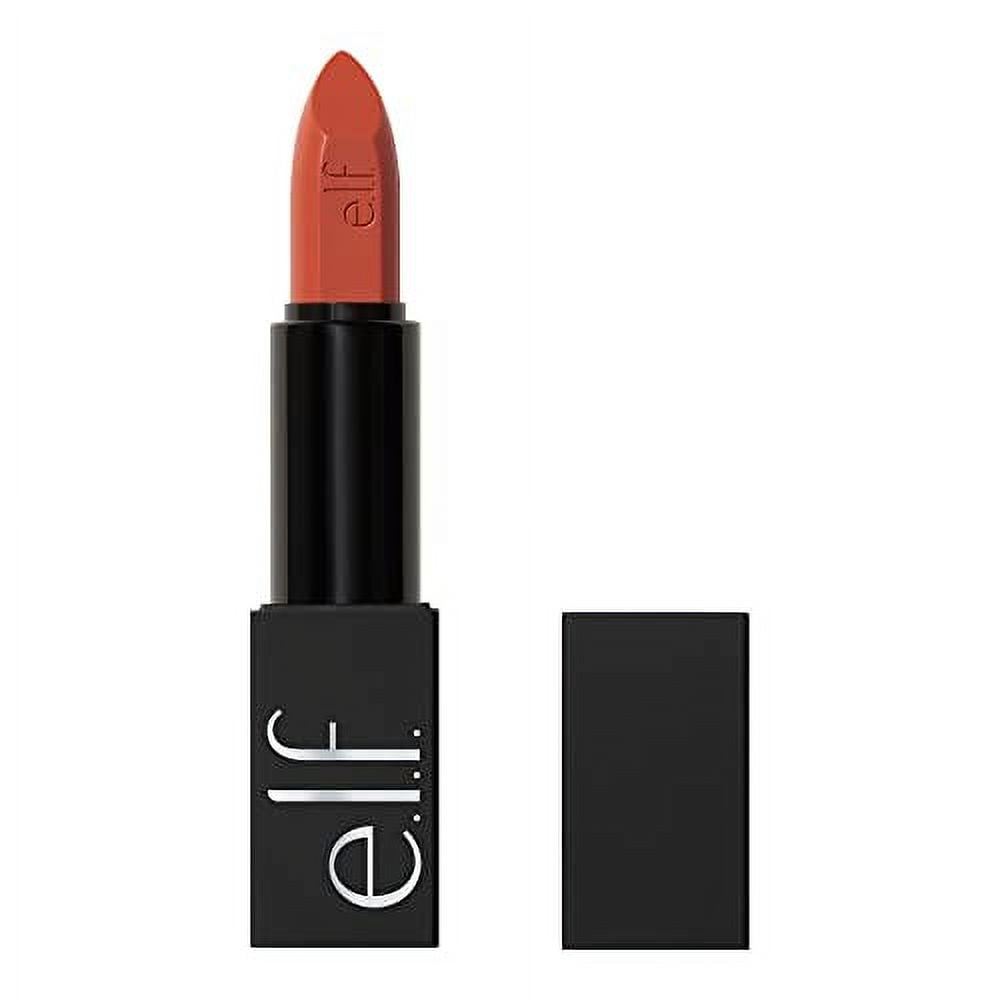 e.l.f. O Face Satin Lipstick, Richly Pigmented, Nourishing & Long-Lasting Creamy Lipstick,