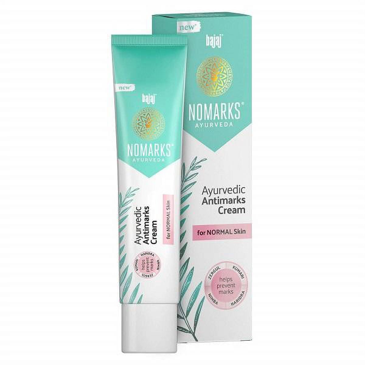 Bajaj Nomarks Aurvedic Antimarks Cream For Normal Skin 25g