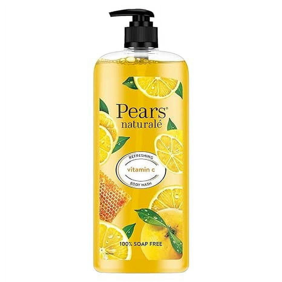 Pears Naturale Refreshing Vitamin C BodyWash with Natural Yuzu Lemon,750 ml