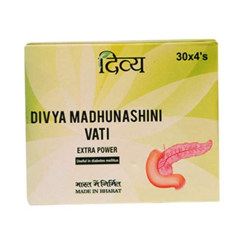 4 X Patanjali Madhunashini Vati X 1