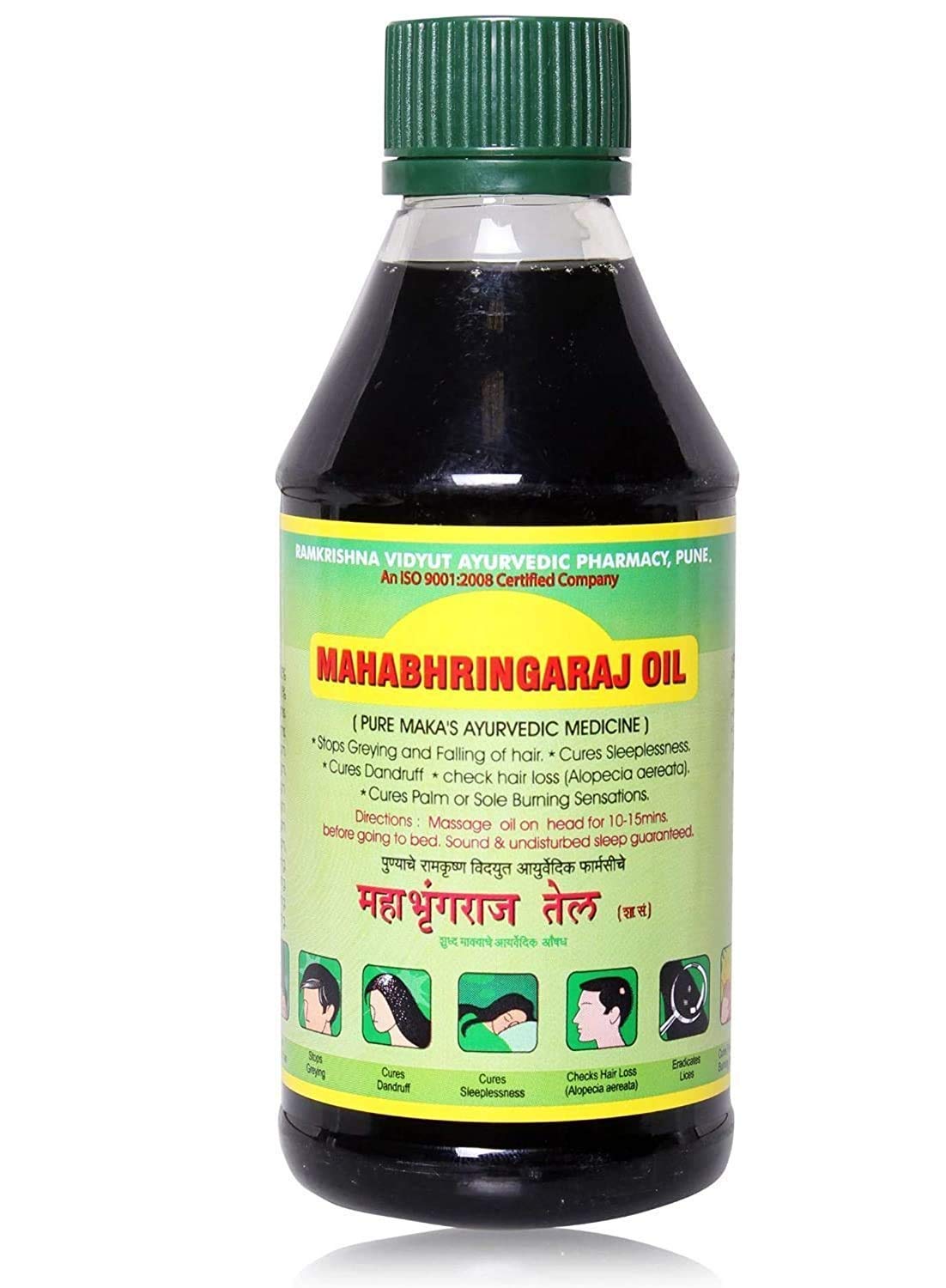 Mahabhringraj Scalp Massaging Oil, 500 ml