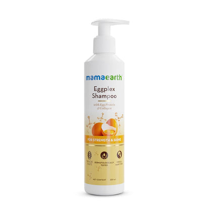 Mamaearth Eggplex Shampoo: Egg Protein & Collagen, 250 ml