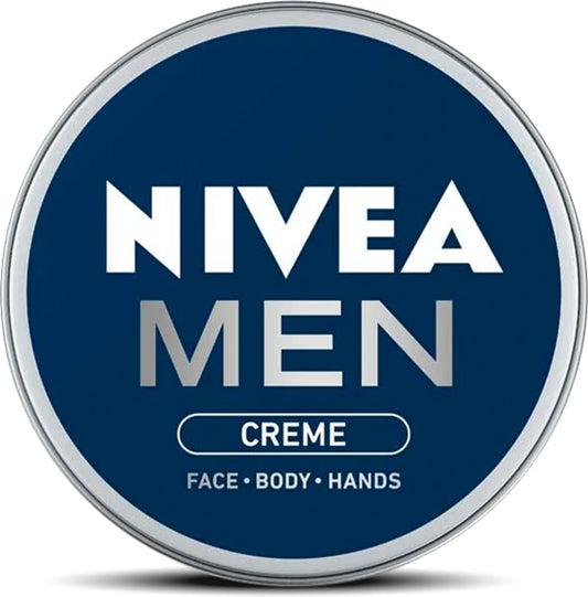 Nivea Men Creme, Non Greasy Moisturizer, Cream For Face, Body & Hands, 30 ml