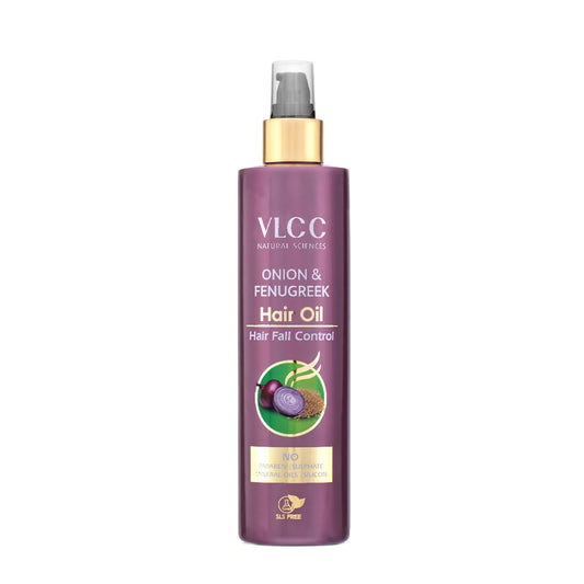 Vlcc Onion & Fenugreek HairOil - 200Ml | Deep Nourishing HairOil For Strengthening Hair Fo