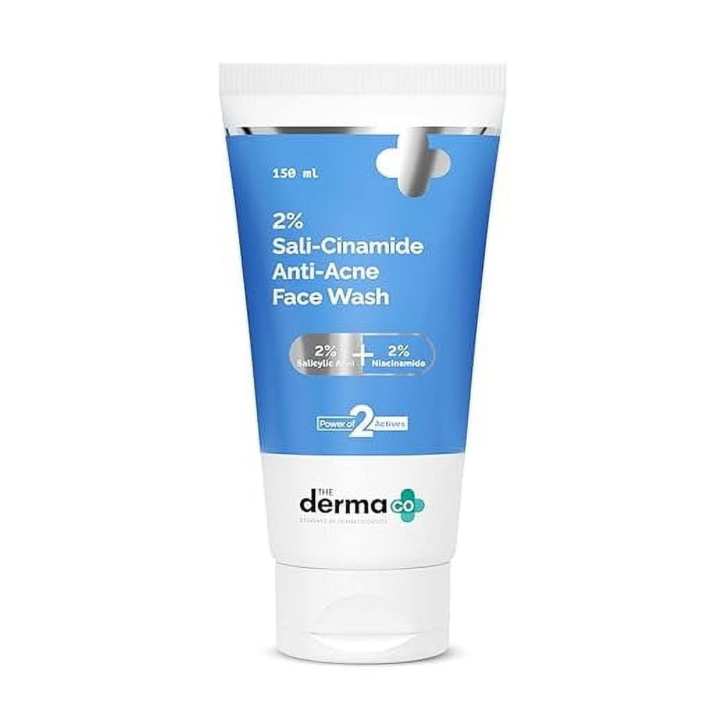 The Derma Co Sali-Cinamide Anti-Acne FaceWash with 2% Salicylic Acid & 2% Niacinamide | 15
