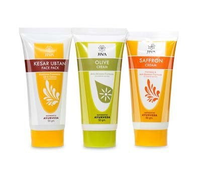 Jiva ayurveda Skin Brightening Combo pack 100 PACK OF 3