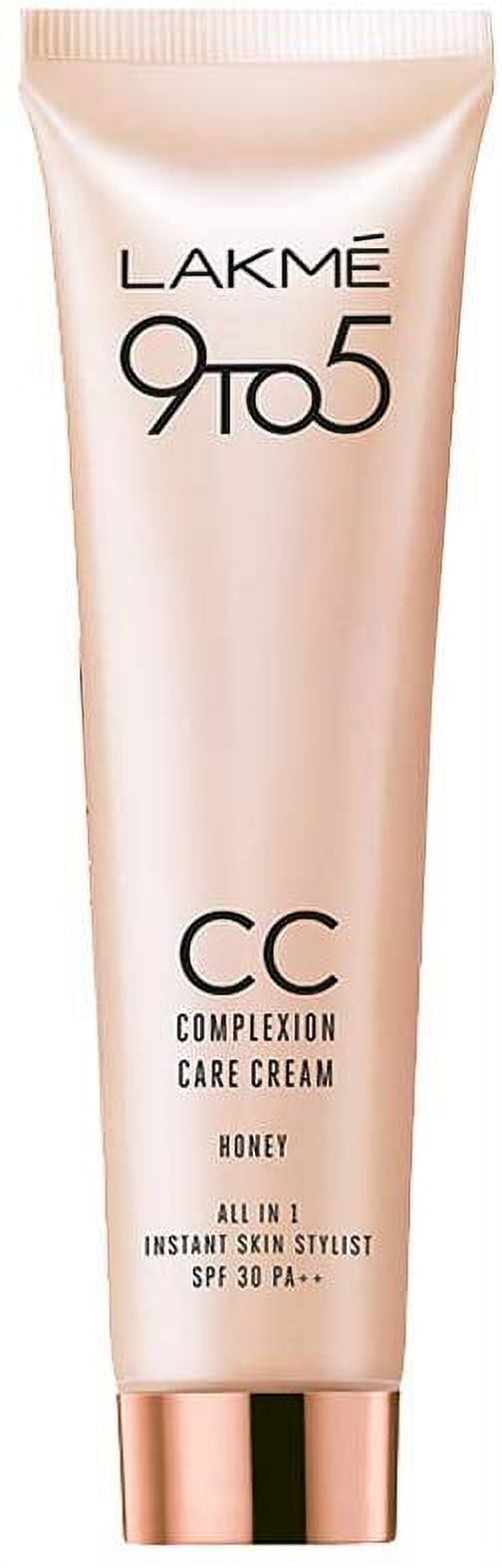Lakme 9 to 5 Complexion Care CC Cream, Honey, 30g