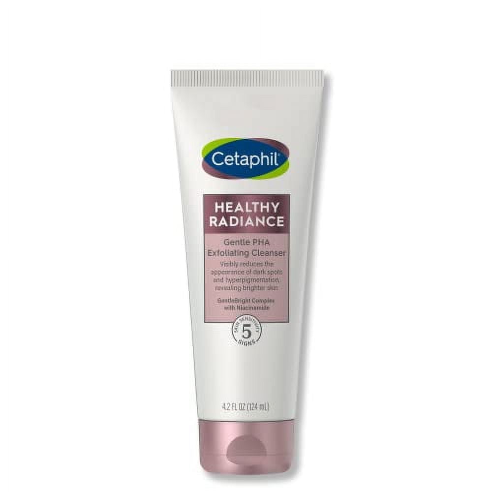 FaceWash by Cetaphil, Healthy Radiance Gentle Exfoliating Cleanser, Visibly Reduces Look o