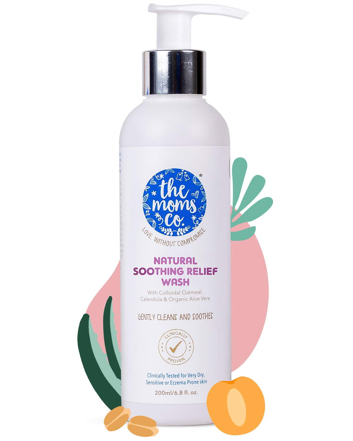 The Moms Co. Natural Soothing Relief Daily Wash (200ml)