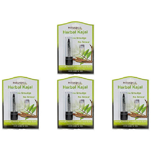 Pack Of 4 - Patanjali Herbal Kajal - 3 Gm (0.10 Oz)