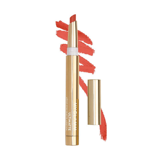 MyGlamm Ultimatte Long Stay Matte Lipstick - Trophy (Pink) | Long Lasting Lipsticks for Wo