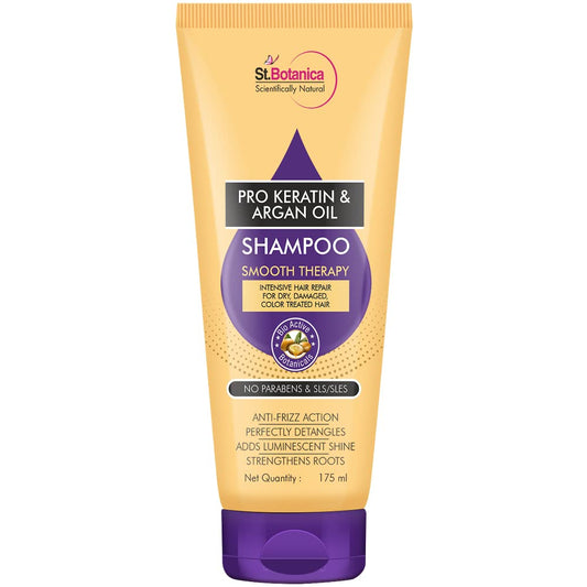 St.Botanica Pro Keratin & Argan Oil Smooth Therapy Shampoo - 175ml