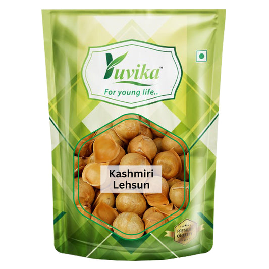 Yuvika Kashmiri Lehsun - Snow Mountain Garlic - Allium Sativum (200 Grams)