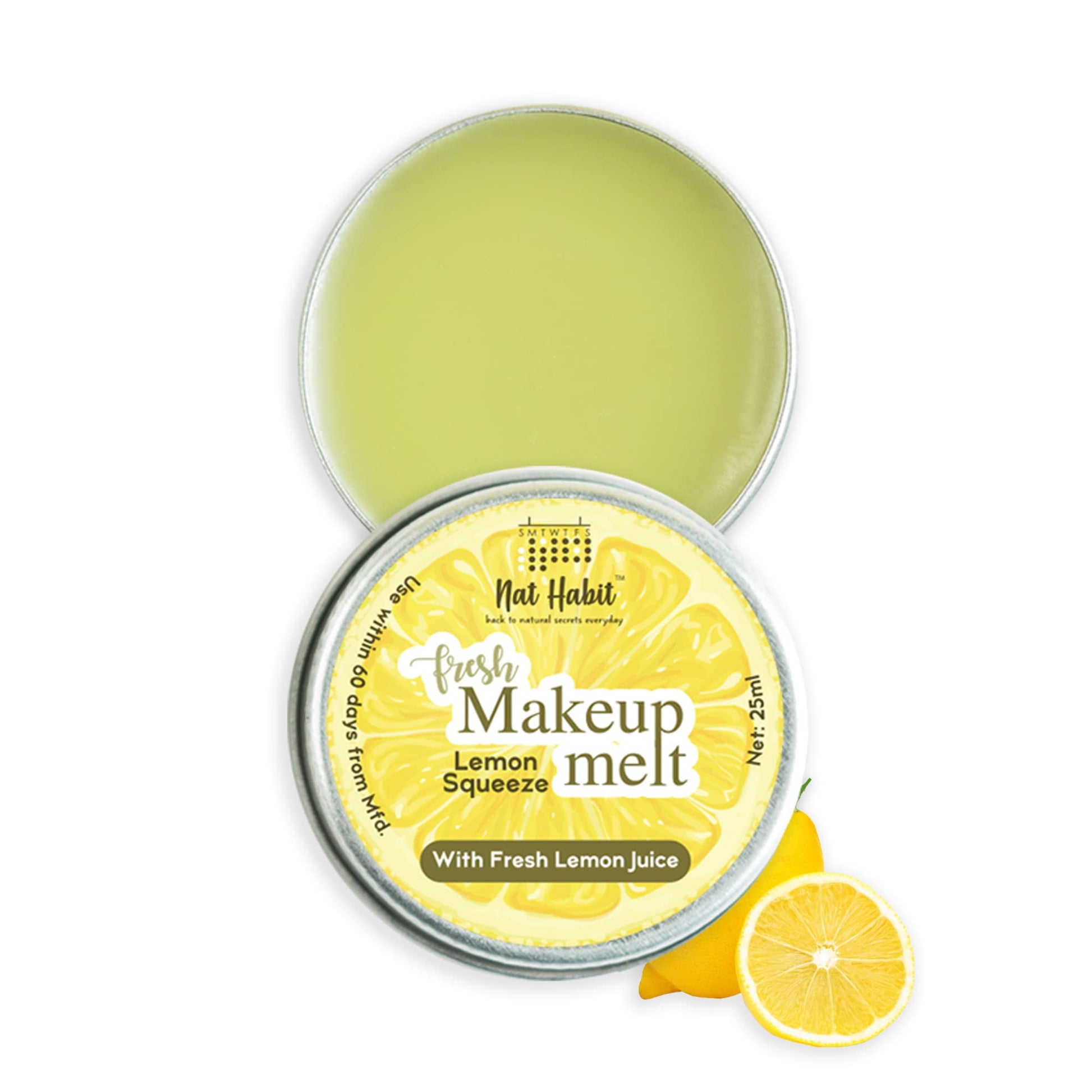 Nat Habit - Back To Natural Secrets Everyday Fresh Lemon Squeeze Makeup Melt - 25Ml