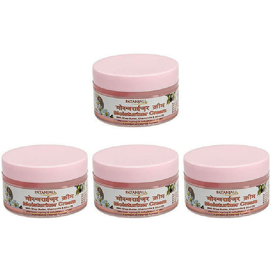Pack Of 4 - Patanjali Moisturizer Cream - 50 Gm (1.75 Oz)