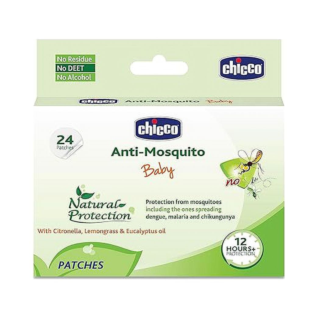 Chicco Anti-Mosquito Baby Patches with the natural protection of 12+ Hours, 1 Pack (24 Pat