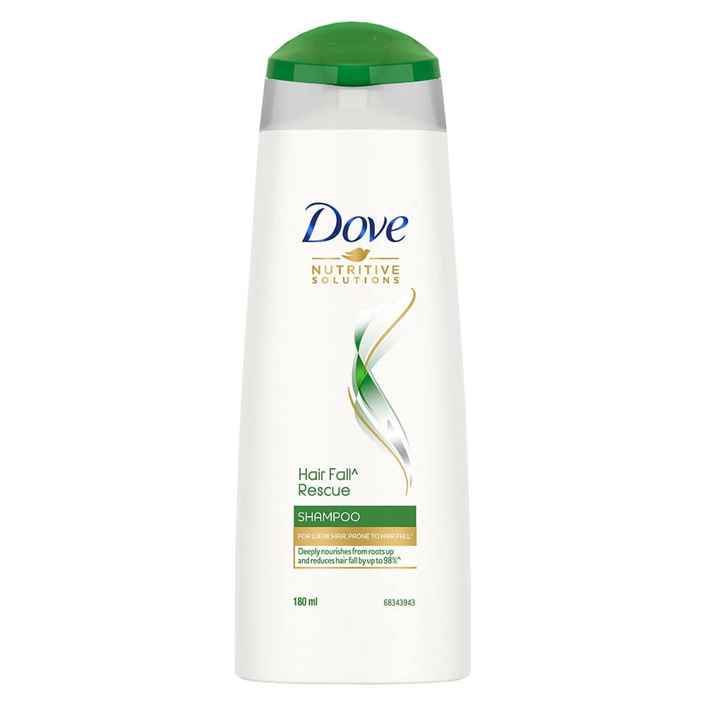Dove Hair Fall Rescue Shampoo For Weak Hair, Prevent Hair Fall - 180 ml