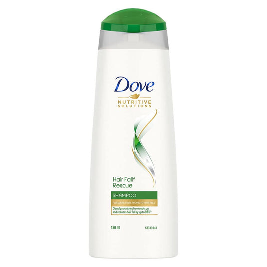 Dove Hair Fall Rescue Shampoo For Weak Hair, Prevent Hair Fall - 180 ml