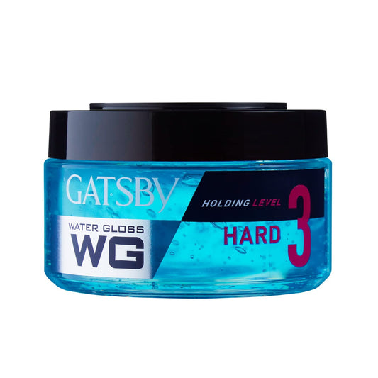 Gatsby Water Gloss Hard Blue Hair Gel - (150gm)