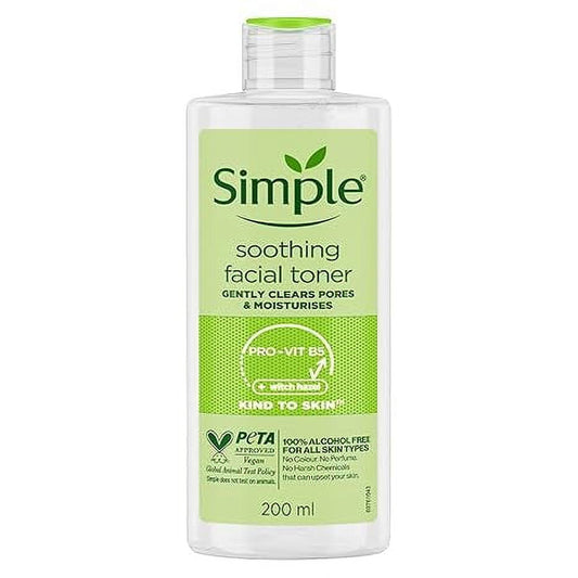 Simple Kind to Skin Soothing Facial Toner 200ml