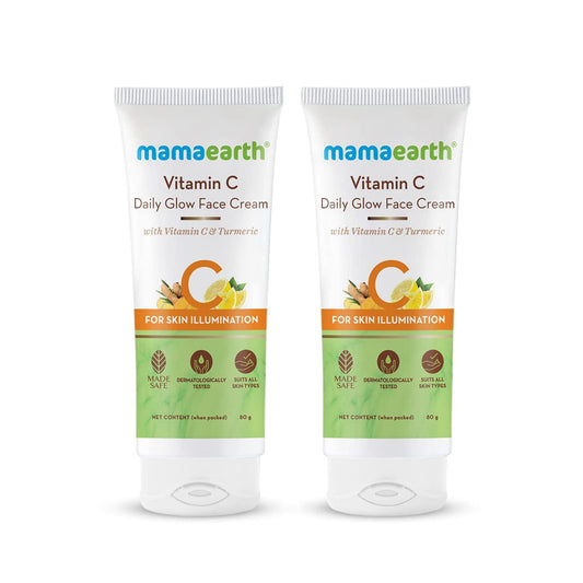 Mamaearth Vitamin C Daily Glow Face Cream With Vitamin C & Turmeric for Skin Illumination -