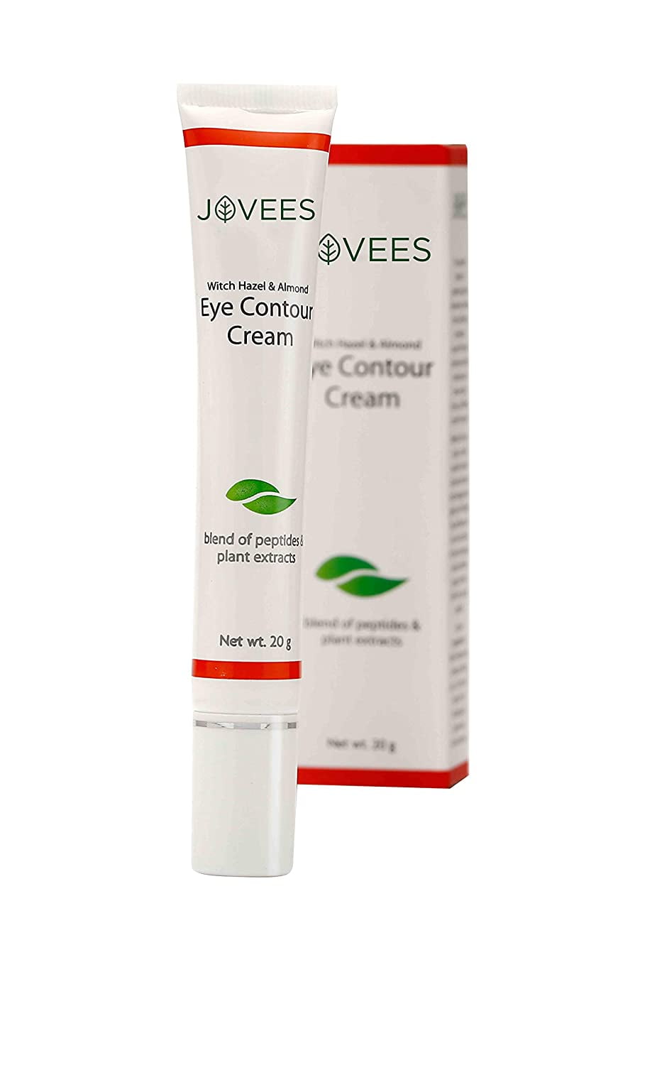 Jovees Eye Contour Cream with Hazel & Almond Remove Dark Circles & Puffiness 20gm