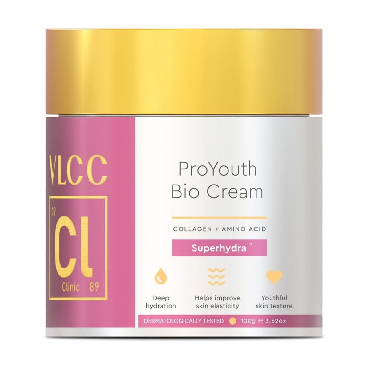 Vlcc Clinic Proyouth Bio Cream - 100G | Powered By "Superhydratm" | Anti-Aging Bio Cream W