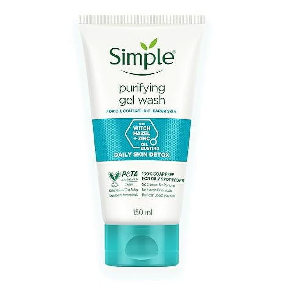 Simple Purifying FaceWash 150ml for oily, acne-prone, sensitive skin