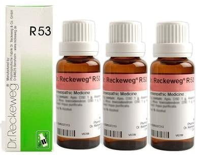 Dr.Reckeweg Germany R53 Acne Vulgaris And Pimples Pack Of 3 by Dr. Reckeweg