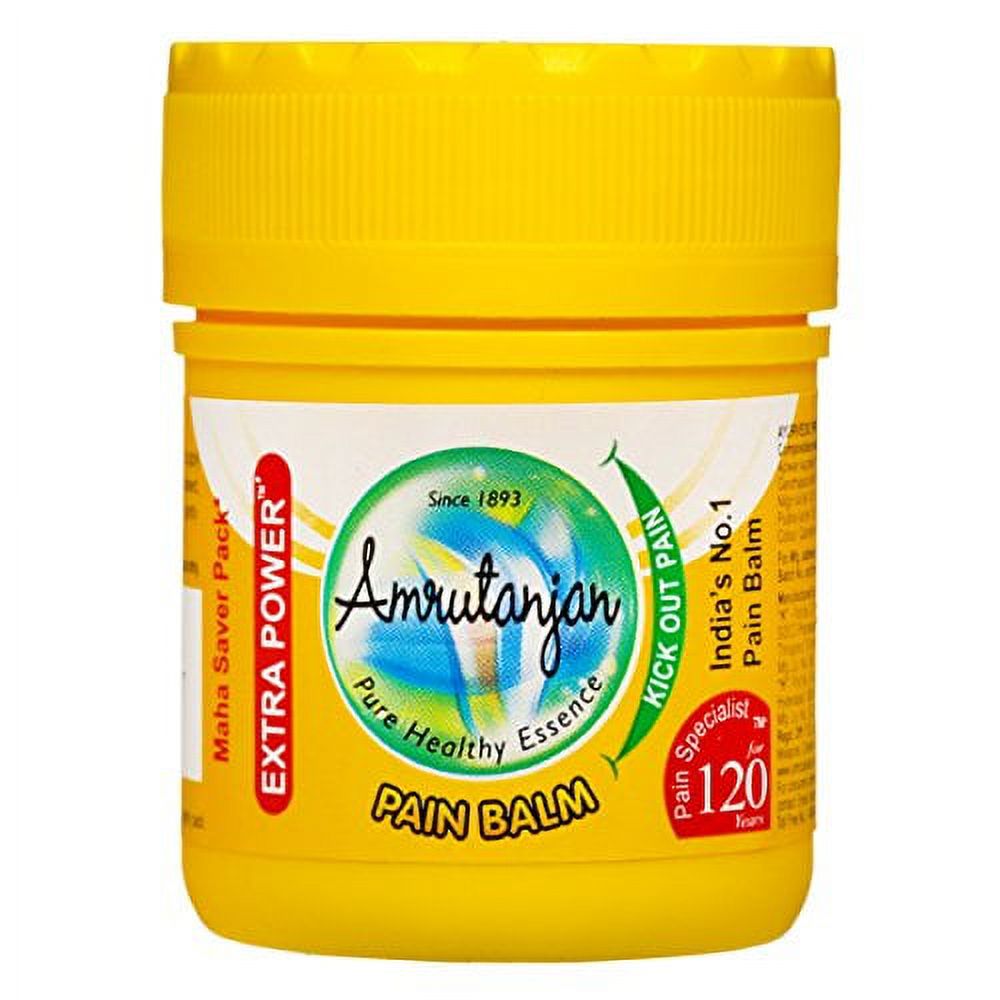 Amrutanjan Pain Balm Yellow - 55ml (Pack of 4)