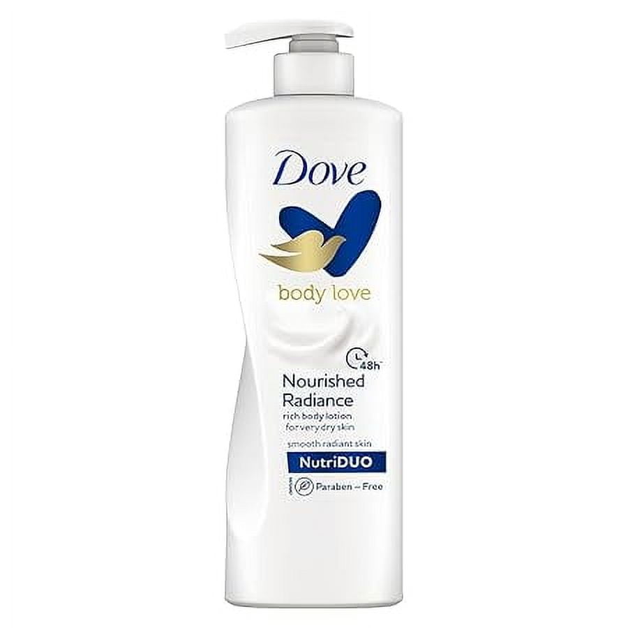Dove Body Love, Nourished Radiance BodyLotion, 400 ml for Soft Radiant Skin