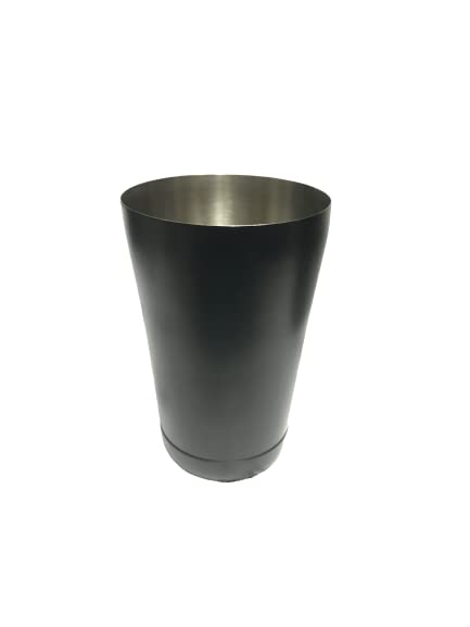 iKonbi Stainless Steel Black Mixing Boston Cocktail Shaker- Set of 2