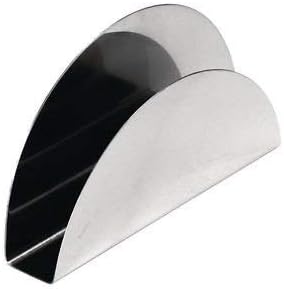 iKonbi Stainless Steel 3 Pcs Table Combo- Napkin Holder, Tooth Pick Holder and Cutlery Holder