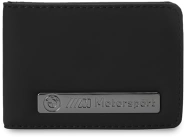 Puma Unisex-Adult Polyester BMW MMS Small Wallet, Black (5447901), Black, Free Size, Class