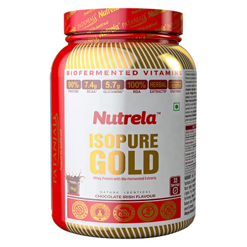 Patanjali Nutrela Gold Whey Protien with Herbal Extracts and Digestive Enzymes | Banned Su