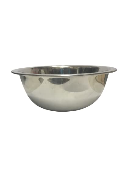 iKonbi Stainless Steel 3 Pcs Serving Bowls/ Kitchen Serving Set/ Mixing Bowl Set