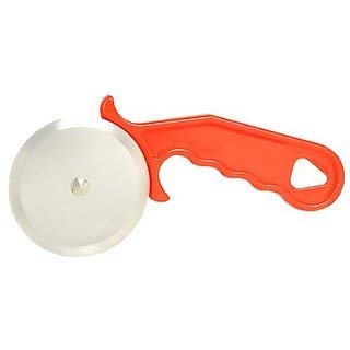 iKonbi Stainless Steel Pizza Cutter/Pastry Cutter/Sandwiches Cutter Multicolour