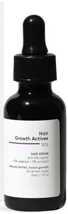Minimalist Hair Growth Actives 18% Hair Growth Serum | with Procapil, Capixy Redensyl, Ana