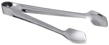 iKonbi Stainless steeel Set of 3 Tongs Oval Tong Trishul Tong Sugar Tong 19.5cm