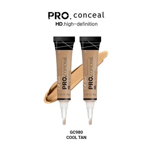 LA Girl Pro Conceal HD Concealer ( Pack Of 2 ) Cool Tan GC980