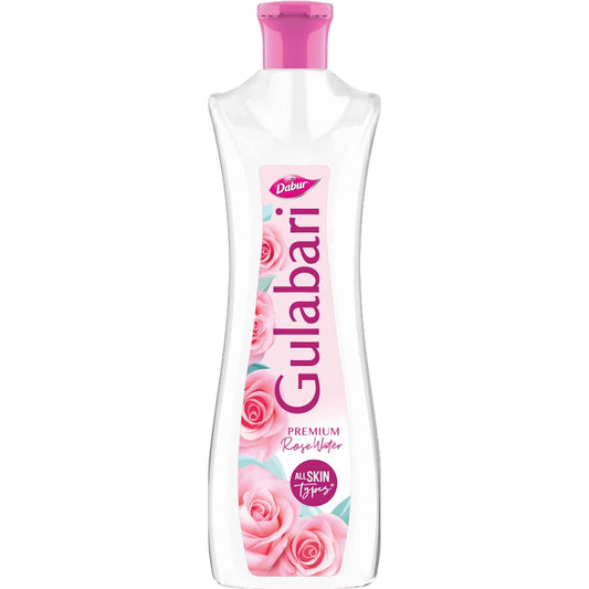 Dabur Gulabari Premium Rose Water - 400ml | With No Paraben | Cleanses, Hydrates & Moistur