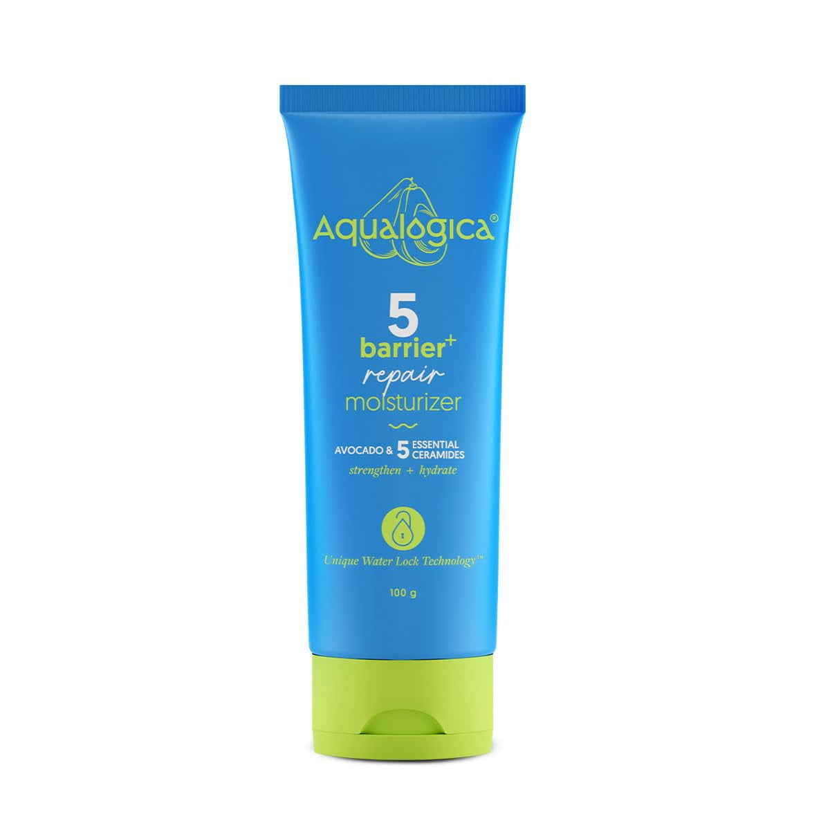 Aqualogica 5 Barrier+ Repair Moisturizer With Avocado & 5 Essential Ceramides - 100G | Rep