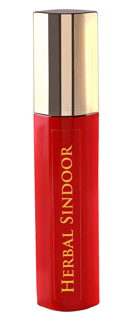 Shahnaz Husain Red Herbal Liquid Sindoor Latest International Packaging (0.3 fl oz / 9 ml) (Red)