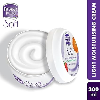 BoroPlus Soft Light MoisturisingCream | Light & Non-sticky | Provides 24 hour moisturisati