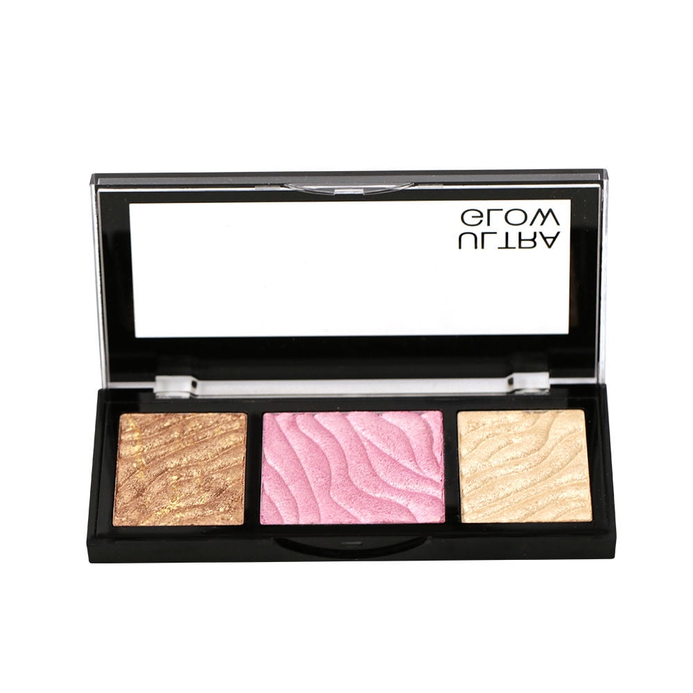 Swiss Beauty Ultra Glow Highlight and Bronzer Palette - Shade 03