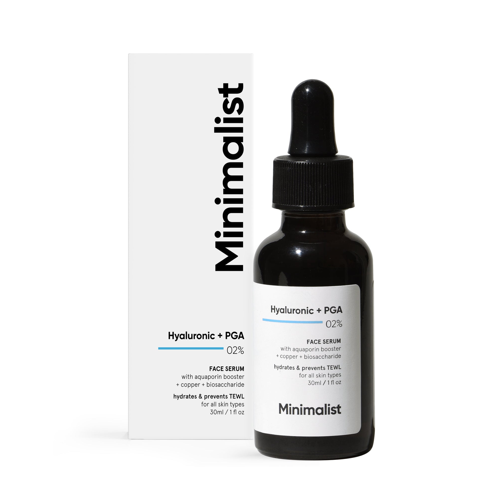 Minimalist Hyaluronic + PGA 02% FaceSerum