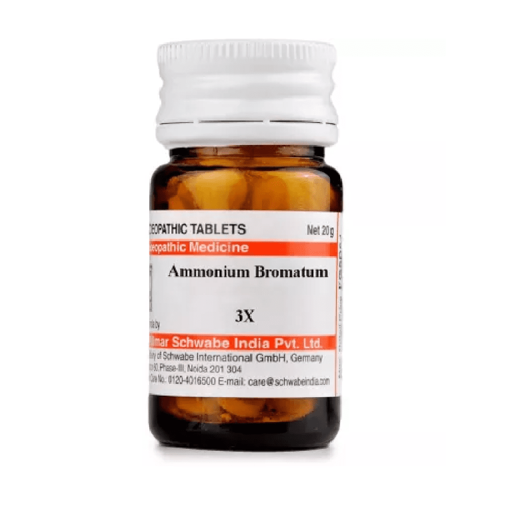 Willmar Schwabe India Ammonium Bromatum (20g) 3X