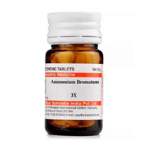 Willmar Schwabe India Ammonium Bromatum (20g) 3X